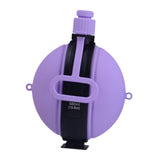 Maxbell Silicone Sports Bottle 580ml Capacity Leakproof for Camping Gym Sports Purple