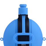 Maxbell Silicone Sports Bottle 580ml Capacity Leakproof for Camping Gym Sports Blue