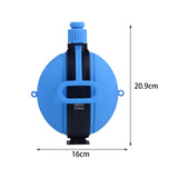 Maxbell Silicone Sports Bottle 580ml Capacity Leakproof for Camping Gym Sports Blue