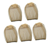 Maxbell 5 Pieces Head Net Cover Fishing Cap for Fishing Adventure Outdoor Activities Yellow