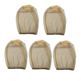 Maxbell 5 Pieces Head Net Cover Fishing Cap for Fishing Adventure Outdoor Activities Yellow