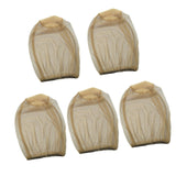 Maxbell 5 Pieces Head Net Cover Fishing Cap for Fishing Adventure Outdoor Activities Yellow