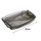 Maxbell 5 Pieces Head Net Cover Fishing Cap for Fishing Adventure Outdoor Activities Green