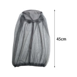 Maxbell 5 Pieces Head Net Cover Fishing Cap for Fishing Adventure Outdoor Activities Light Gray