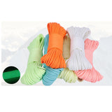 Maxbell Paracord Heavy Duty Multifunctional Tent Rope for Boating Garden Backpacking Orange