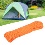 Maxbell Paracord Heavy Duty Multifunctional Tent Rope for Boating Garden Backpacking Orange