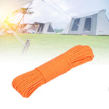 Maxbell Paracord Heavy Duty Multifunctional Tent Rope for Boating Garden Backpacking Orange