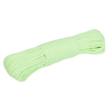 Maxbell Paracord Heavy Duty Multifunctional Tent Rope for Boating Garden Backpacking Green