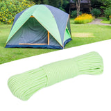 Maxbell Paracord Heavy Duty Multifunctional Tent Rope for Boating Garden Backpacking Green