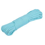 Maxbell Paracord Heavy Duty Multifunctional Tent Rope for Boating Garden Backpacking Light Blue