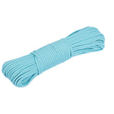 Maxbell Paracord Heavy Duty Multifunctional Tent Rope for Boating Garden Backpacking Light Blue