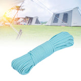 Maxbell Paracord Heavy Duty Multifunctional Tent Rope for Boating Garden Backpacking Light Blue