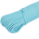 Maxbell Paracord Heavy Duty Multifunctional Tent Rope for Boating Garden Backpacking Light Blue