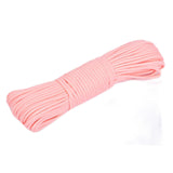 Maxbell Paracord Heavy Duty Multifunctional Tent Rope for Boating Garden Backpacking Pink