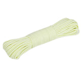 Maxbell Paracord Heavy Duty Multifunctional Tent Rope for Boating Garden Backpacking Yellow