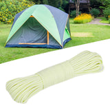 Maxbell Paracord Heavy Duty Multifunctional Tent Rope for Boating Garden Backpacking Yellow