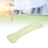 Maxbell Paracord Heavy Duty Multifunctional Tent Rope for Boating Garden Backpacking Yellow
