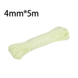 Maxbell Paracord Heavy Duty Multifunctional Tent Rope for Boating Garden Backpacking Yellow