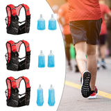 Maxbell Running Hydration Vest Adjustable Hydration Backpack Breathable Running Vest Vest w 150ml Bladder