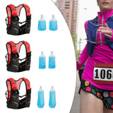 Maxbell Running Hydration Vest Adjustable Hydration Backpack Breathable Running Vest Vest w 150ml Bladder