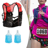 Maxbell Running Hydration Vest Adjustable Hydration Backpack Breathable Running Vest Vest w 150ml Bladder