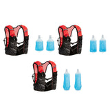 Maxbell Running Hydration Vest Adjustable Hydration Backpack Breathable Running Vest Vest w 150ml Bladder