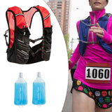 Maxbell Running Hydration Vest Adjustable Hydration Backpack Breathable Running Vest Vest w 250ml Bladder