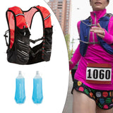 Maxbell Running Hydration Vest Adjustable Hydration Backpack Breathable Running Vest Vest w 500ml Bladder