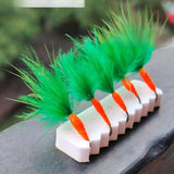 Maxbell 12Pcs Fly Fishing Lures Trout Lures Fishing Baits for Bluegill Perch Snapper