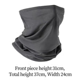 Maxbell with Ear Loops Polyester Fabric Windproof for Outdoor Activities Comfortable Dark Gray