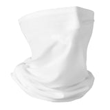 Maxbell with Ear Loops Polyester Fabric Windproof for Outdoor Activities Comfortable White