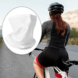 Maxbell with Ear Loops Polyester Fabric Windproof for Outdoor Activities Comfortable White