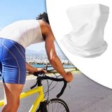 Maxbell with Ear Loops Polyester Fabric Windproof for Outdoor Activities Comfortable White