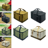 Maxbell Gas Tank Storage Bag Foldable Grill Carrying Bag for Traveling Hiking Travel Khaki