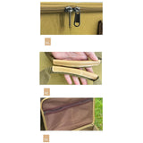 Maxbell Gas Tank Storage Bag Foldable Grill Carrying Bag for Traveling Hiking Travel Khaki