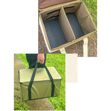 Maxbell Gas Tank Storage Bag Foldable Grill Carrying Bag for Traveling Hiking Travel Khaki