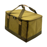 Maxbell Gas Tank Storage Bag Foldable Grill Carrying Bag for Traveling Hiking Travel Khaki