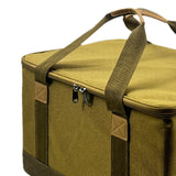 Maxbell Gas Tank Storage Bag Foldable Grill Carrying Bag for Traveling Hiking Travel Khaki