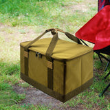 Maxbell Gas Tank Storage Bag Foldable Grill Carrying Bag for Traveling Hiking Travel Khaki
