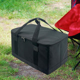 Maxbell Gas Tank Storage Bag Foldable Grill Carrying Bag for Traveling Hiking Travel Black