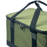 Maxbell Gas Tank Storage Bag Foldable Grill Carrying Bag for Traveling Hiking Travel Green