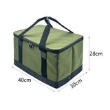 Maxbell Gas Tank Storage Bag Foldable Grill Carrying Bag for Traveling Hiking Travel Green