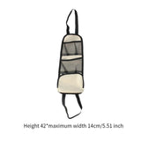 Maxbell Car Seat Side Organizer Storage Organizer Car Seat Storage Hanging Bag Drink Warm White