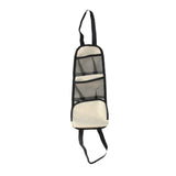 Maxbell Car Seat Side Organizer Storage Organizer Car Seat Storage Hanging Bag Drink Warm White