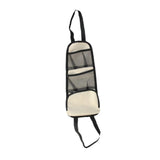 Maxbell Car Seat Side Organizer Storage Organizer Car Seat Storage Hanging Bag Drink Warm White