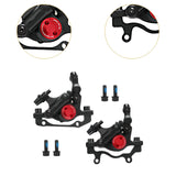 Maxbell Hydraulic Disc Brakes Set Line Pull for Mountain Bike Cycling Electric Bikes Black