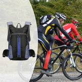Maxbell Cycling Backpack Daypack Sports Backpack for Mountain Biking Climbing Riding Blue