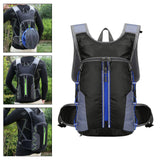 Maxbell Cycling Backpack Daypack Sports Backpack for Mountain Biking Climbing Riding Blue