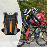 Maxbell Cycling Backpack Daypack Sports Backpack for Mountain Biking Climbing Riding Orange