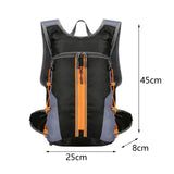Maxbell Cycling Backpack Daypack Sports Backpack for Mountain Biking Climbing Riding Orange